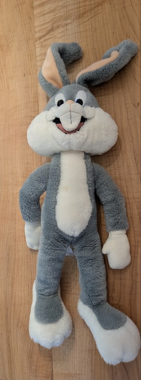 Bugs Bubby Plush #1610 Vintage 1991 Warner Bros. Characters 15 Inch Tall